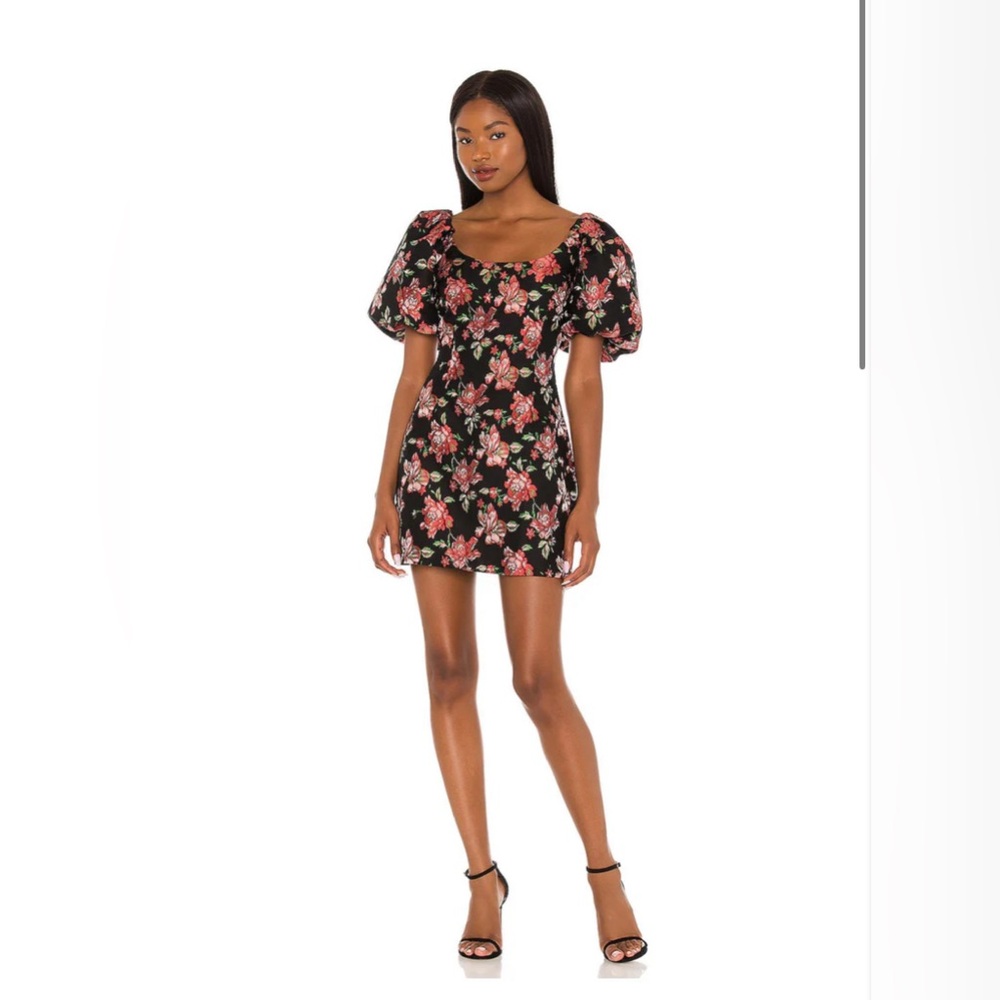 Mink Pink Larache Mini Dress In Floral Multi